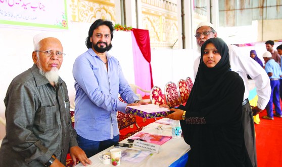 Gold medal recognition for a topper student